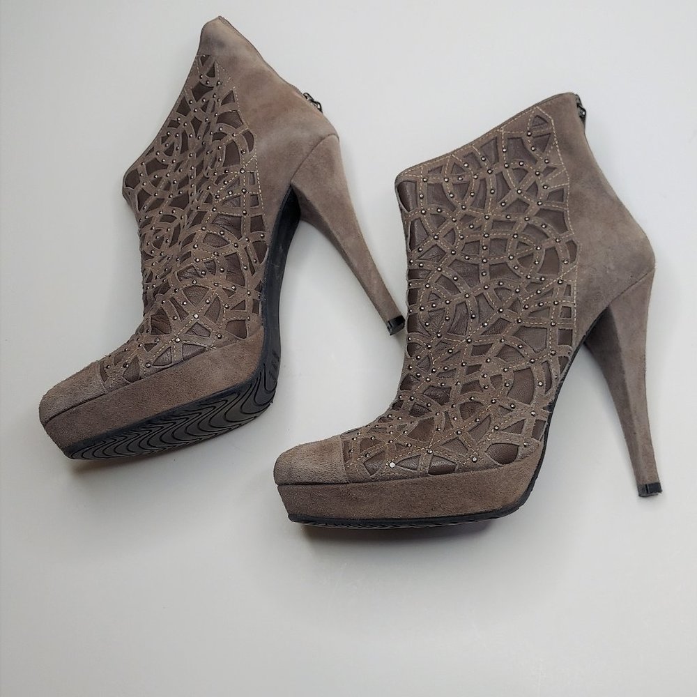 Lavorazione Artigiana Brown Leather Ankle Boot   Size 38 / US Size 7.5